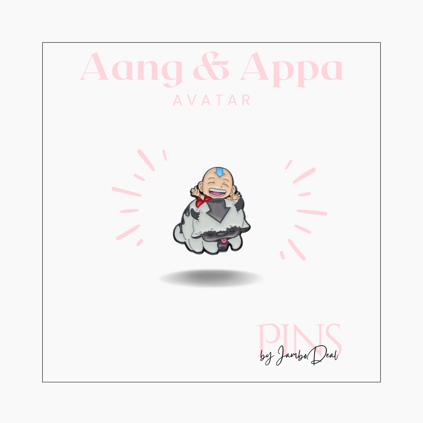 Avatar pin Appa en Aang