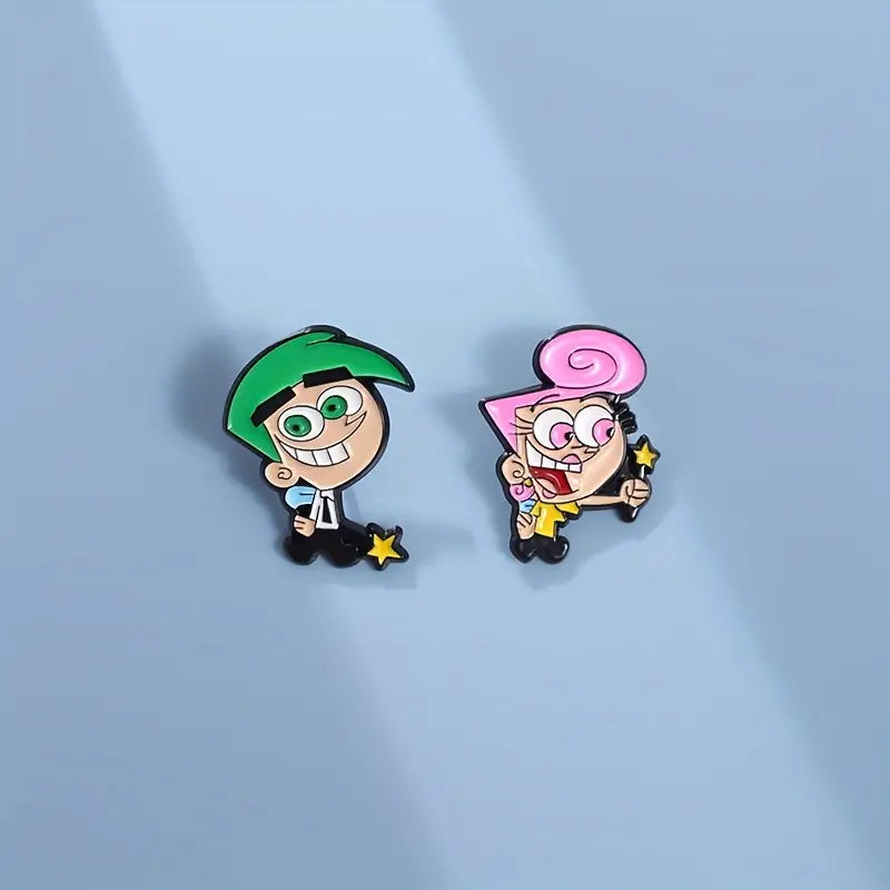 Cosmo en Wanda pins blauw