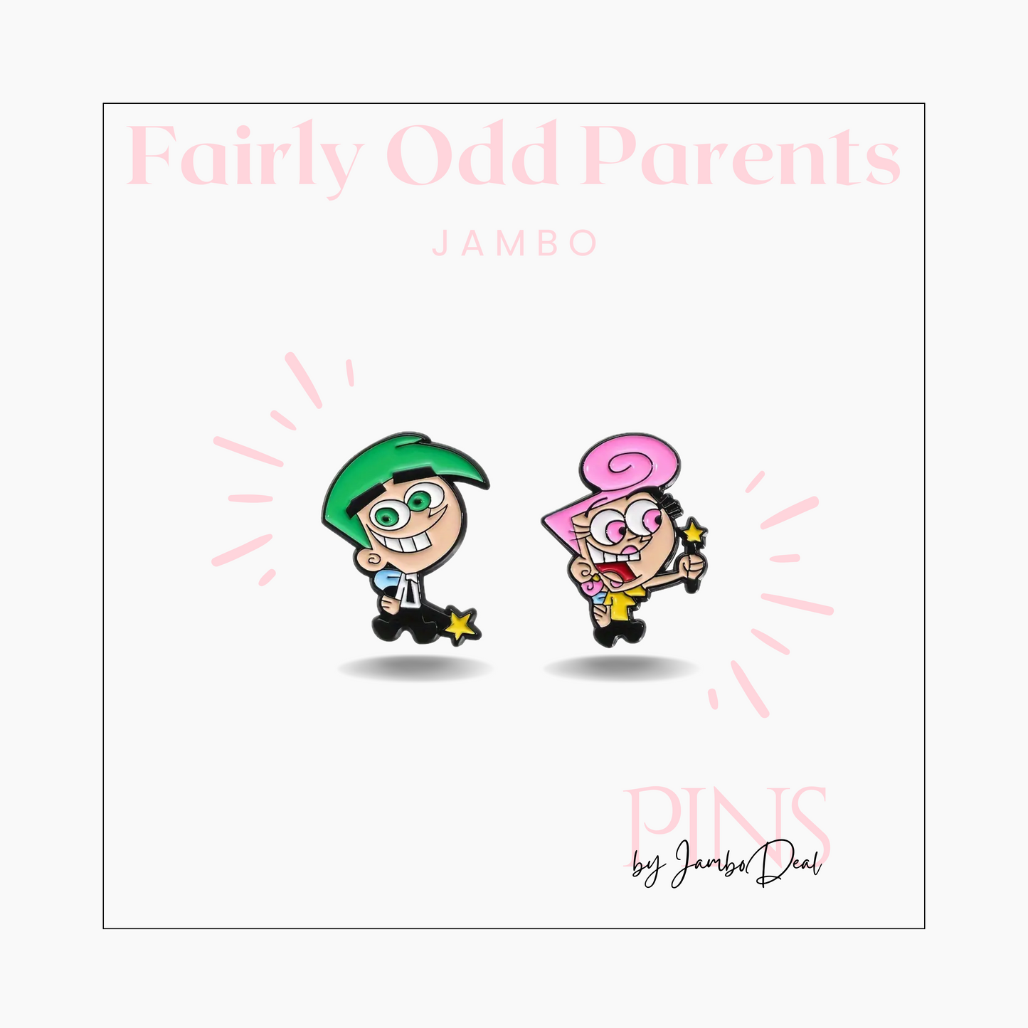 Cosmo en Wanda pins