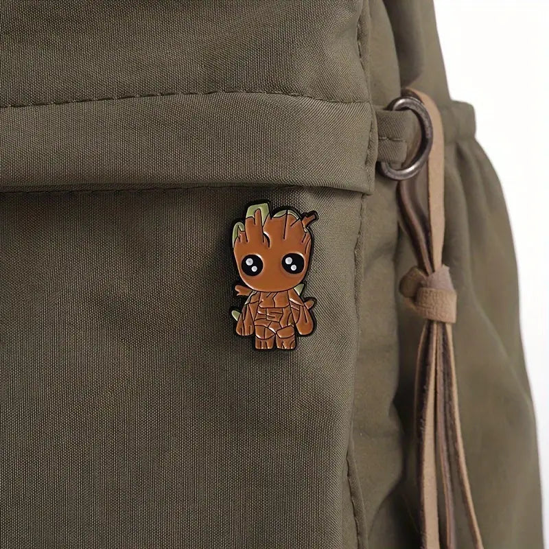 Groot pin op een tas