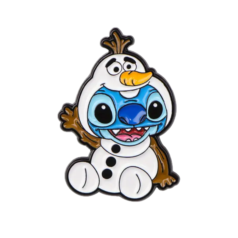 Stitch als Olaf zonder achtergrond