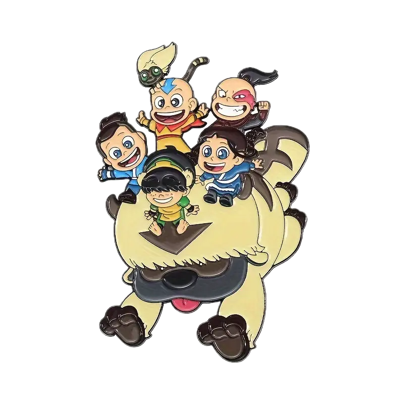 Team Avatar pin zonder achtergrond