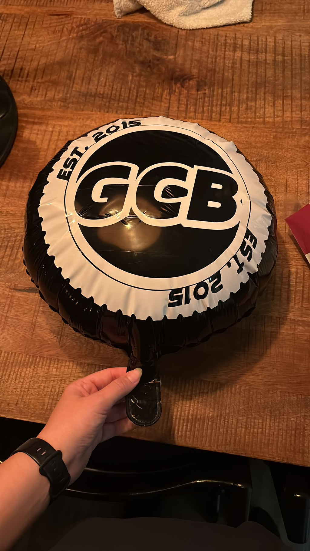 Bestickerde ballon, de eyecatcher voor elk feest!