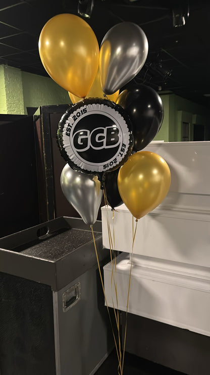 Bestickerde ballonnen