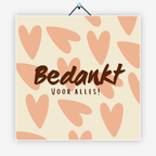 Bedankt voor alles