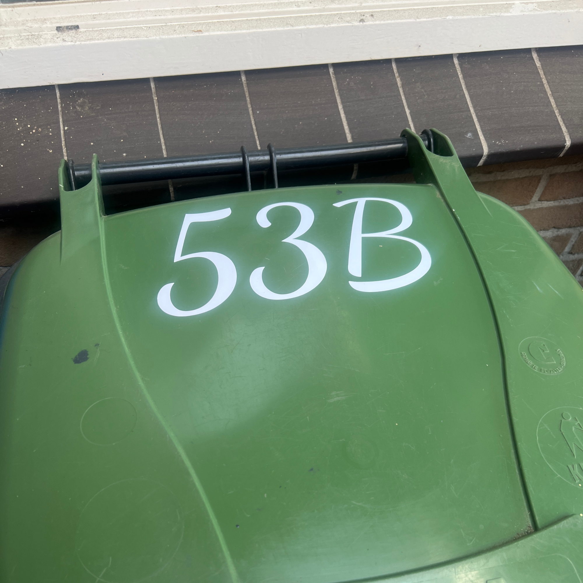 Containerstickers (set van 3)