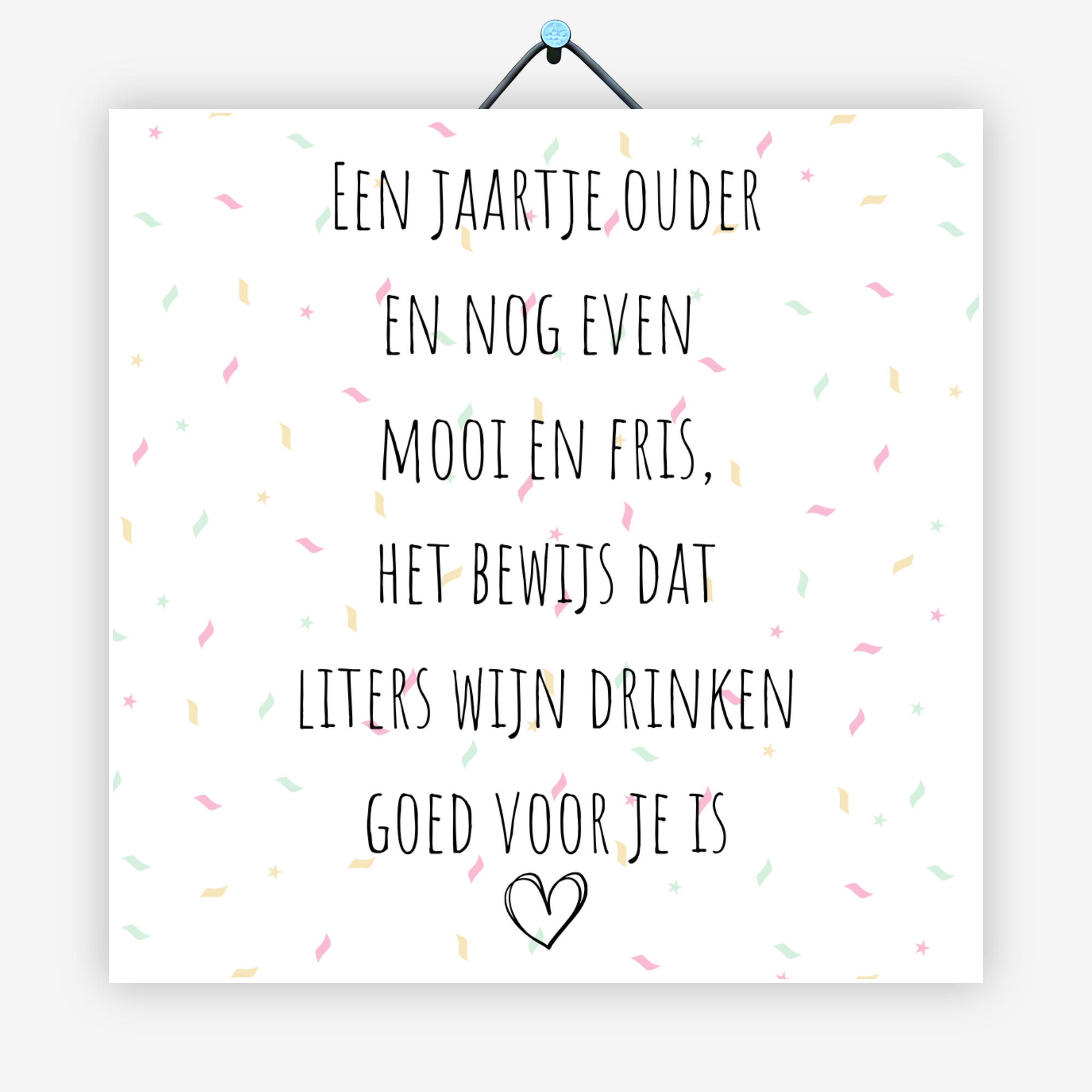 Een jaartje ouder...