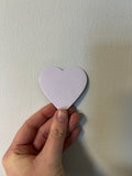 Hart magneet met opdruk, een persoonlijk & decoratief aandenken