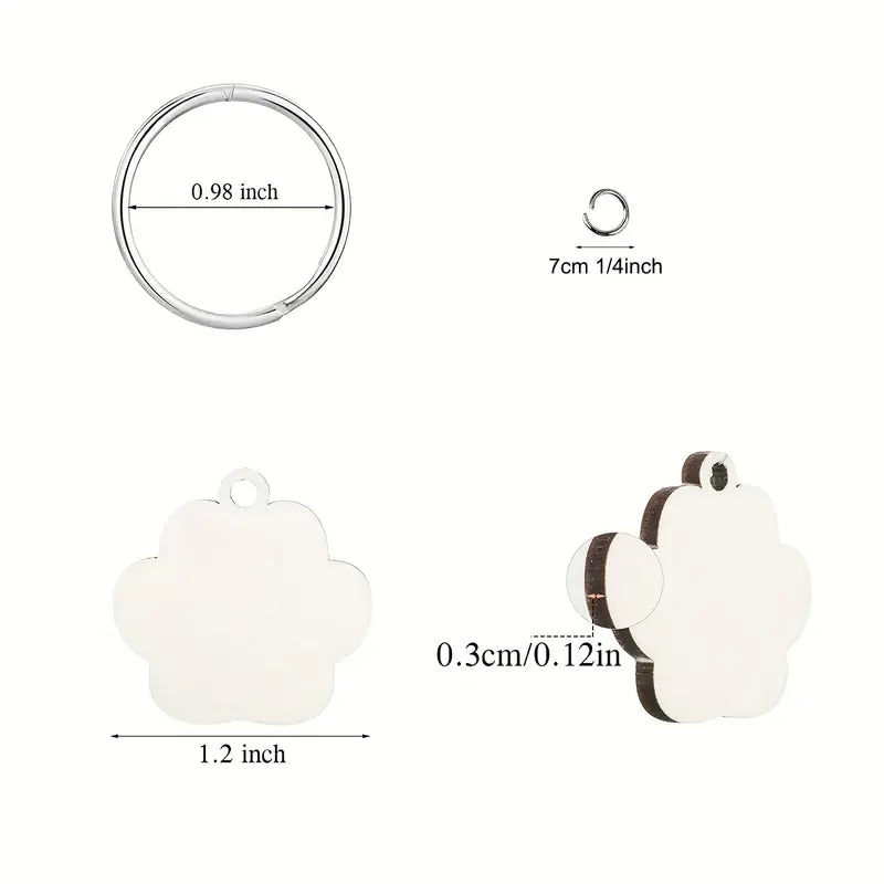 Hondenpenning met belangrijke gegevens, voor extra veiligheid