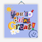 You're doing great
