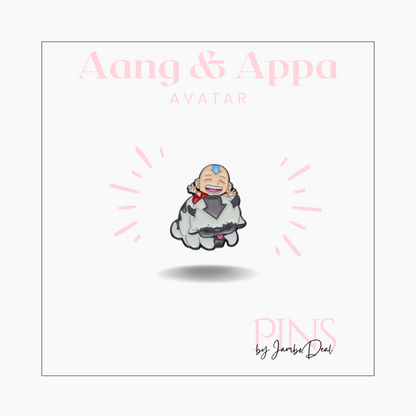Avatar pin Appa en Aang