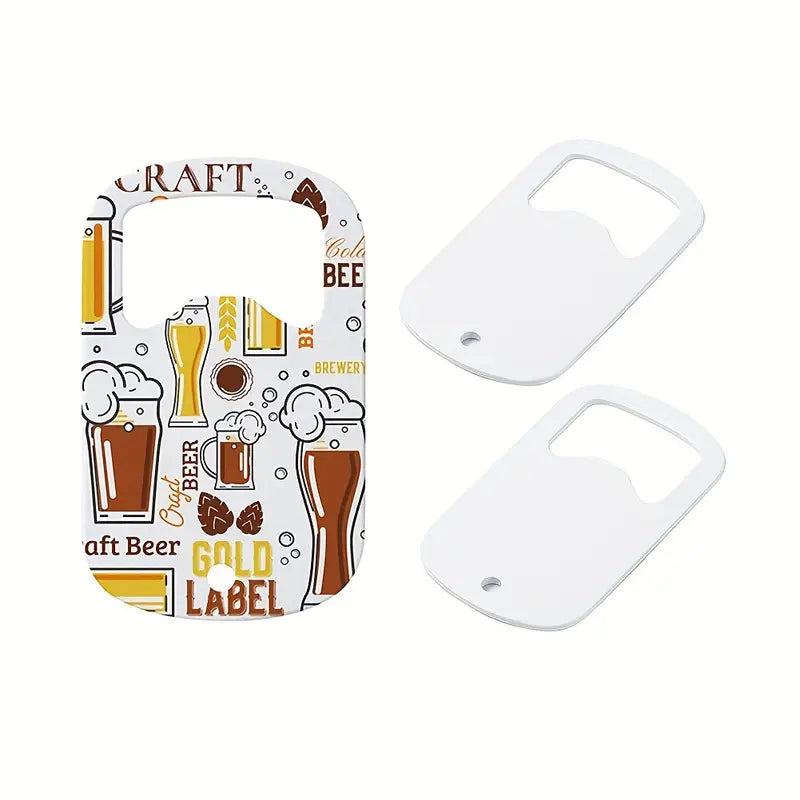 Bieropener dubbelzijdig te bedrukken