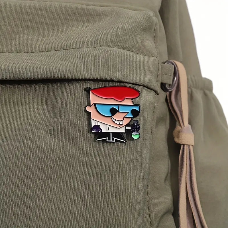 Dexter pin op tas