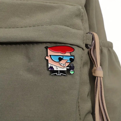 Dexter pin op tas