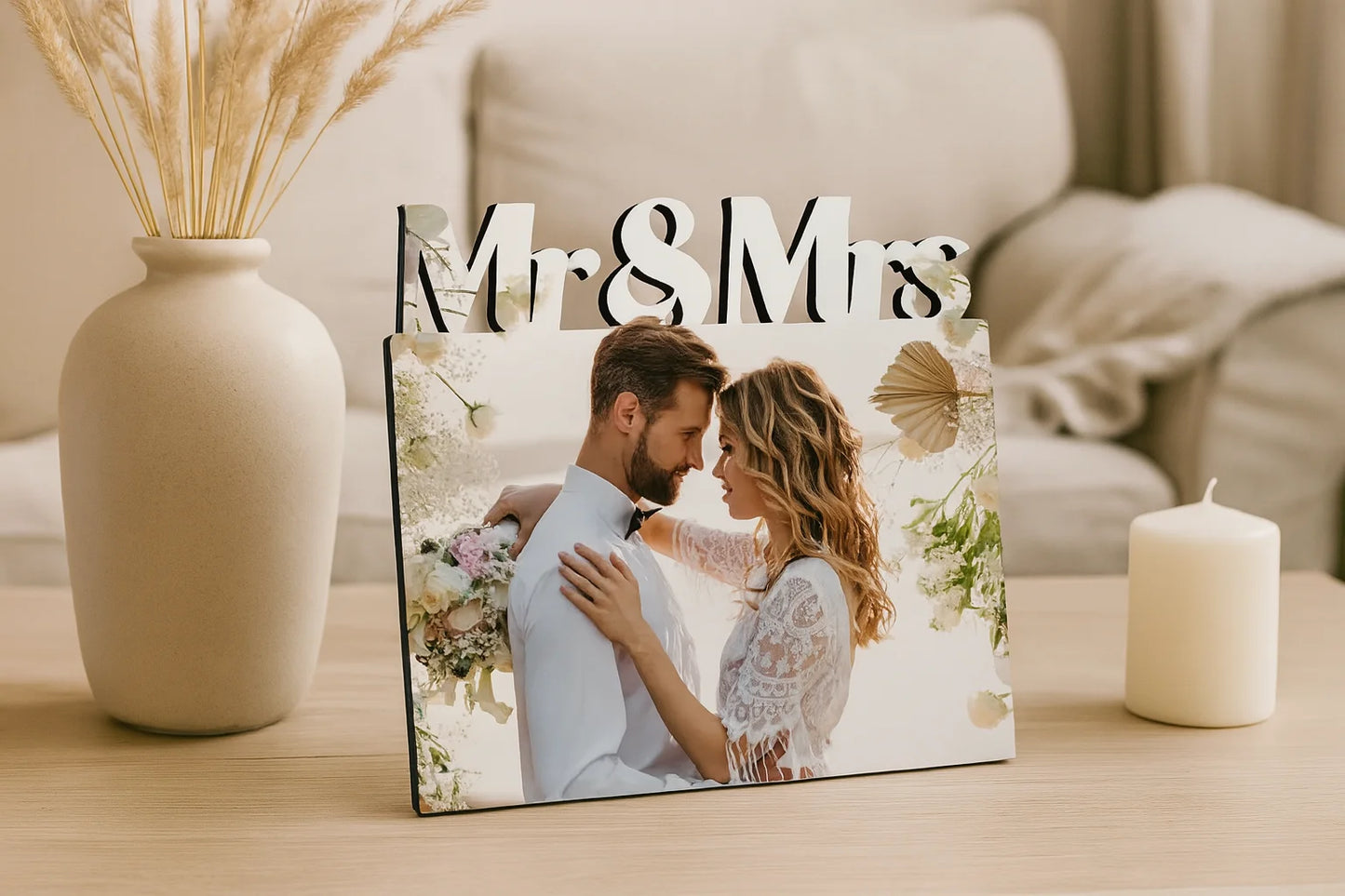 Fotoframe Mr & Mrs