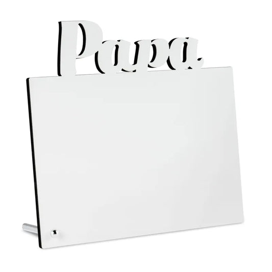 Fotoframe Papa blanco