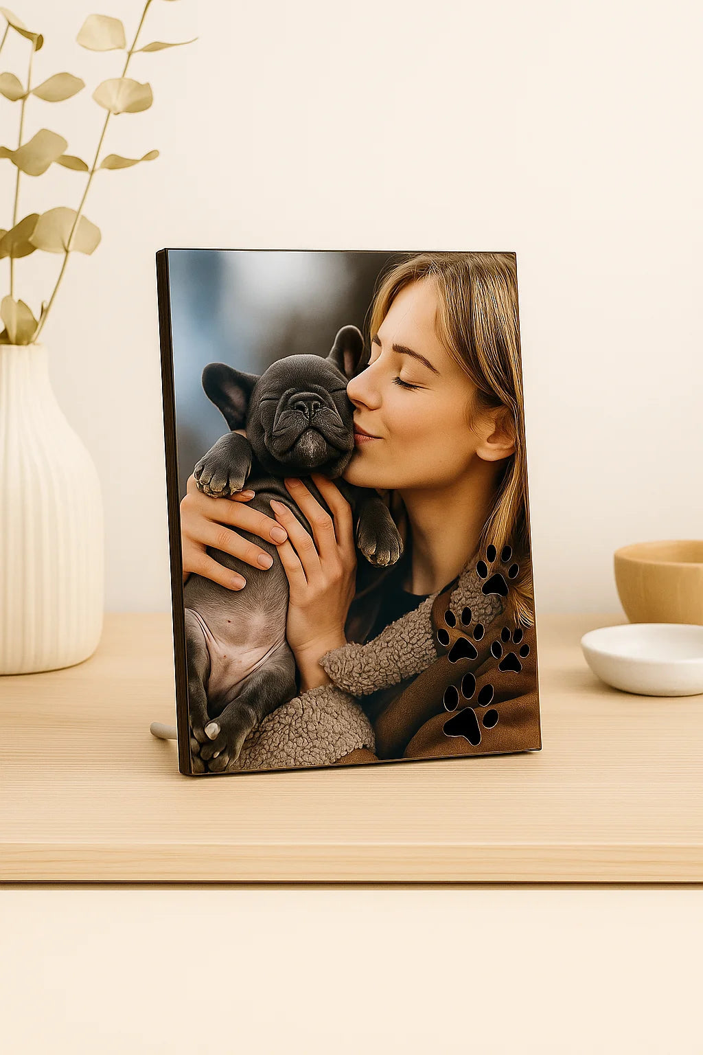 Fotolijst hond bedrukt