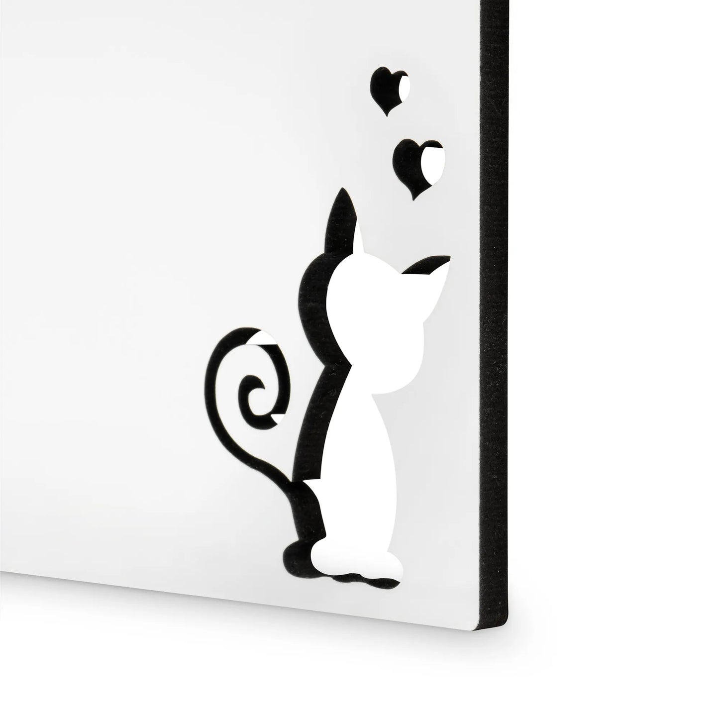 Fotolijst kat detail