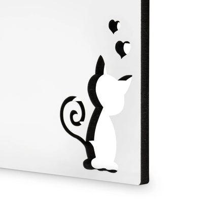 Fotolijst kat detail