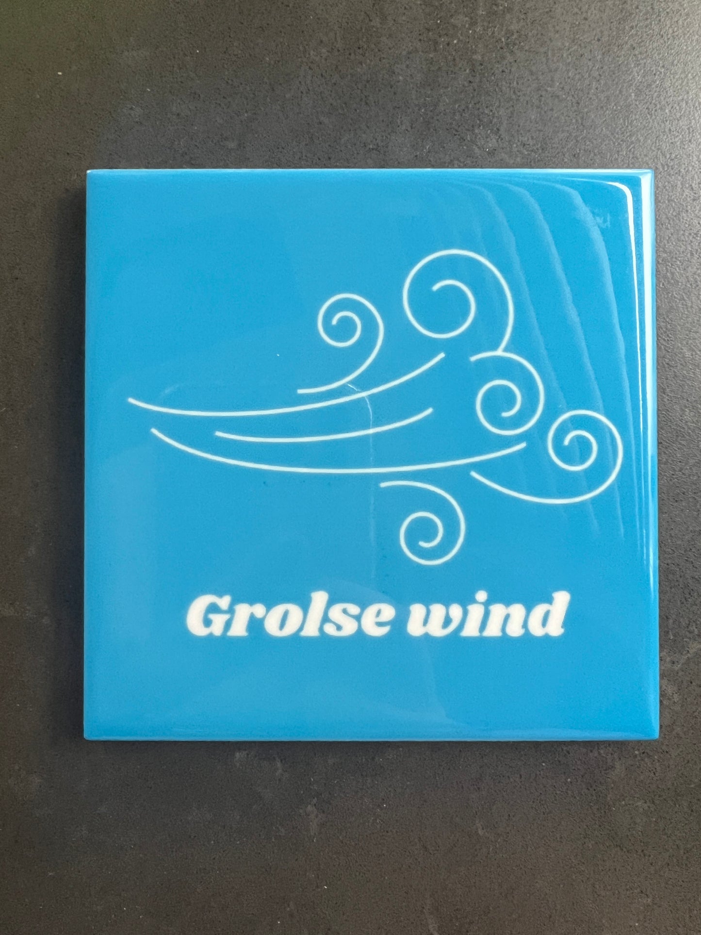 Grolse wind tegeltje