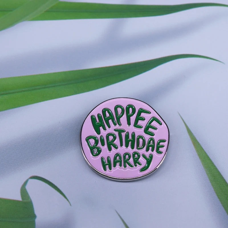 Harry Potter pin Happee birthdae Harry situatie