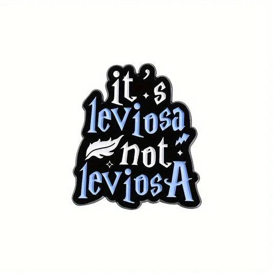 Harry Potter pin Leviosa met witte achtergrond