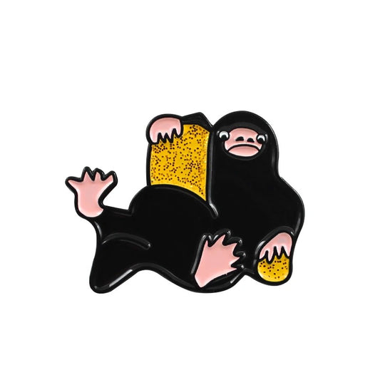 Harry potter pin Niffler met witte achtergrond