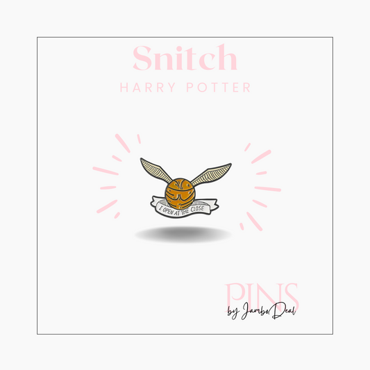 Harry Potter pin Snitch