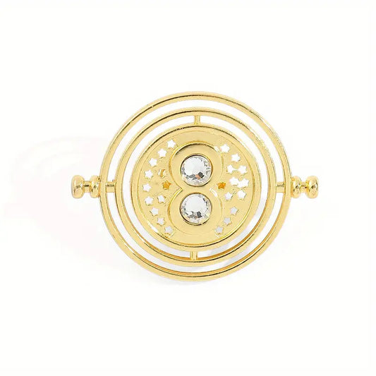 Harry Potter pin TimeTurner met witte achtergrond