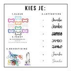 Hondenpenning bot keuzes