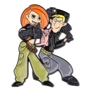 Kim Possible pin zonder achtergrond