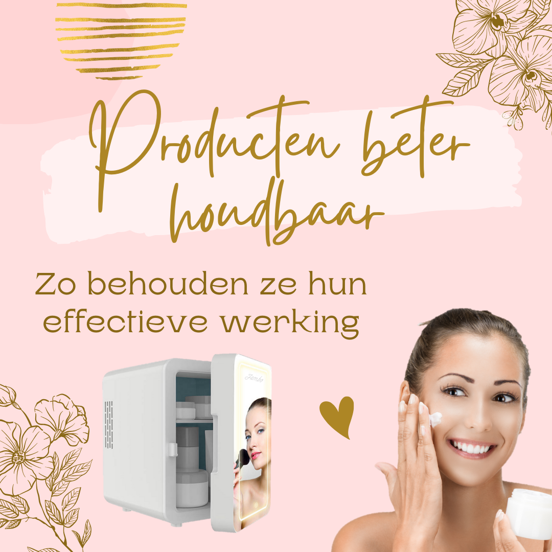 Skincare Fridge Wit Beter Houdbaar
