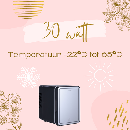 Skincare Fridge zwart 30watt