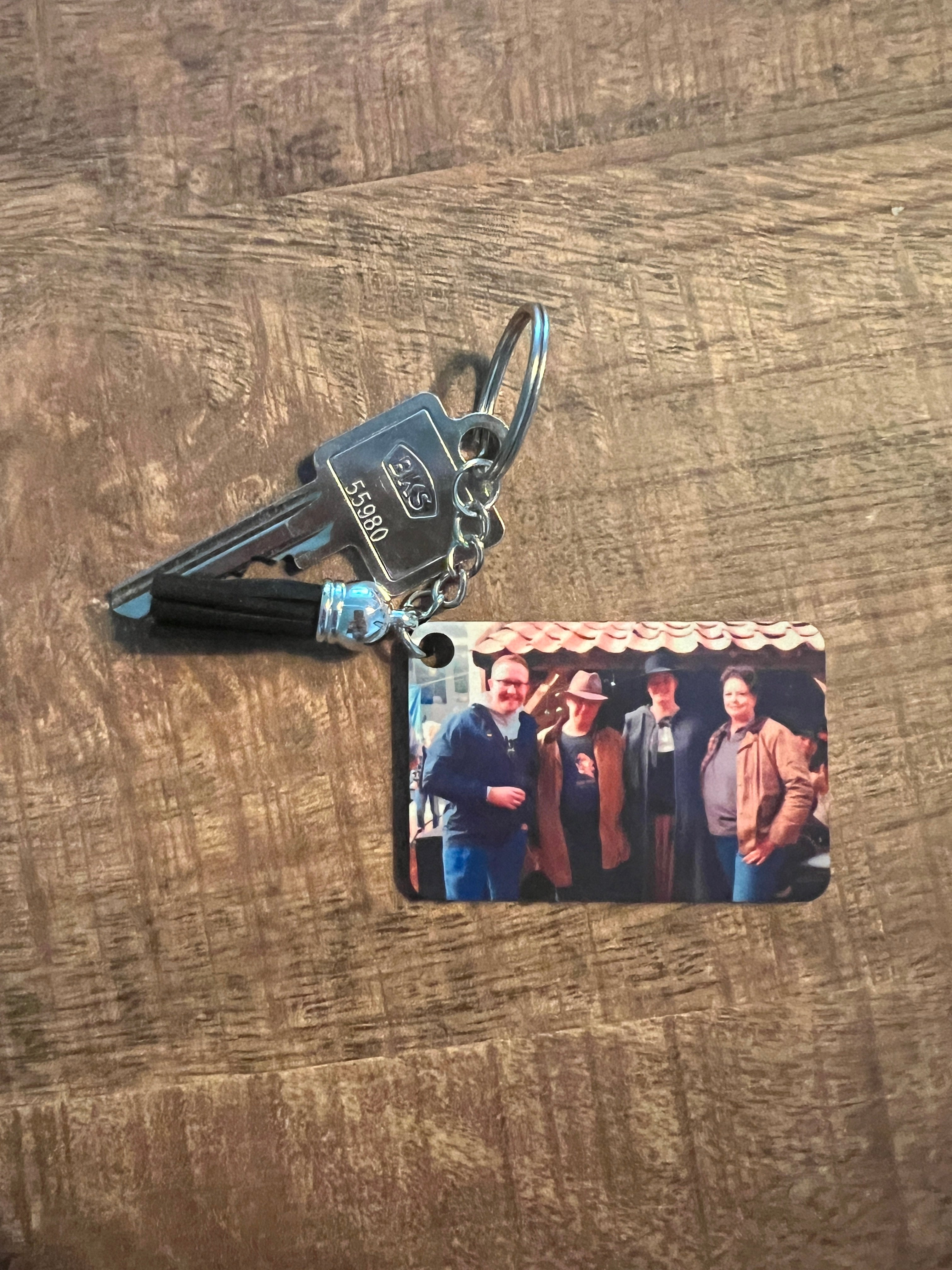 Sleutelhanger bedrukt met foto