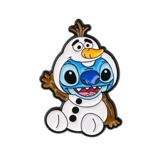 Stitch als Olaf zonder achtergrond