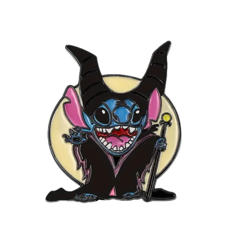 Stitch als Maleficent pin zonder achtergrond