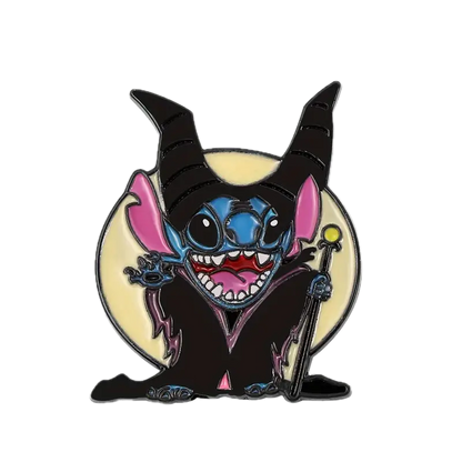 Stitch als Maleficent pin zonder achtergrond