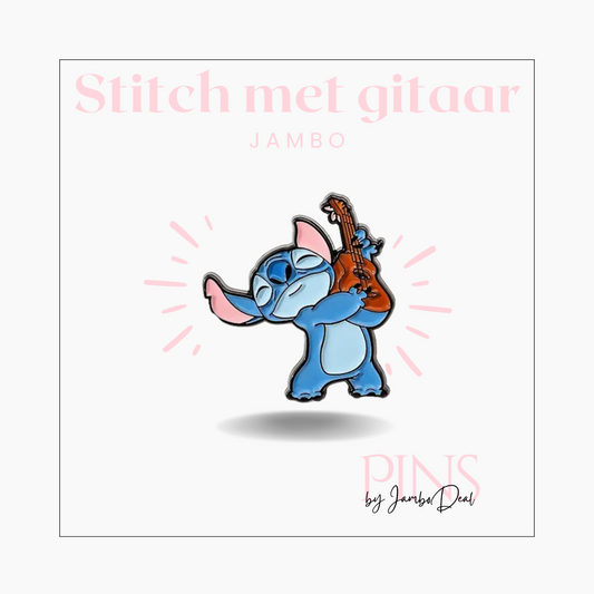 Stitch met gitaar pin