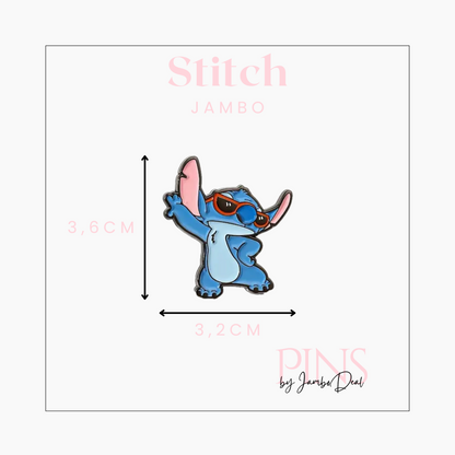 Stitch met zonnebril afmetingen