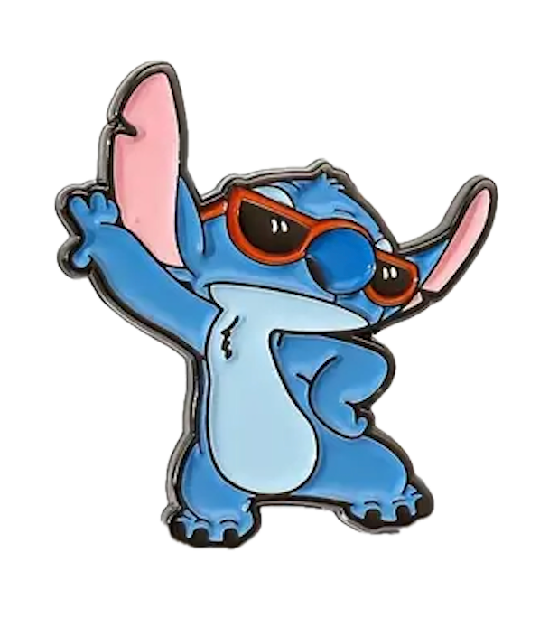 Stitch met zonnebril zonder achtergrond