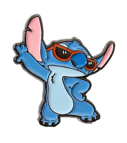 Stitch met zonnebril zonder achtergrond