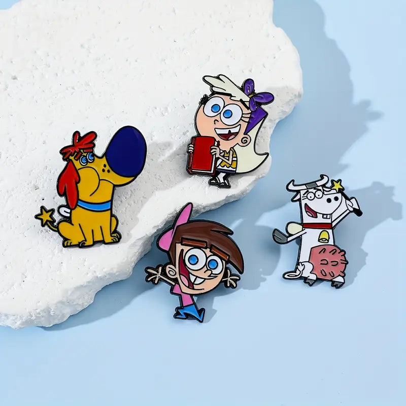 Timmy Turner pins blauw